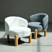 Eloise Chenille Chair - Grey