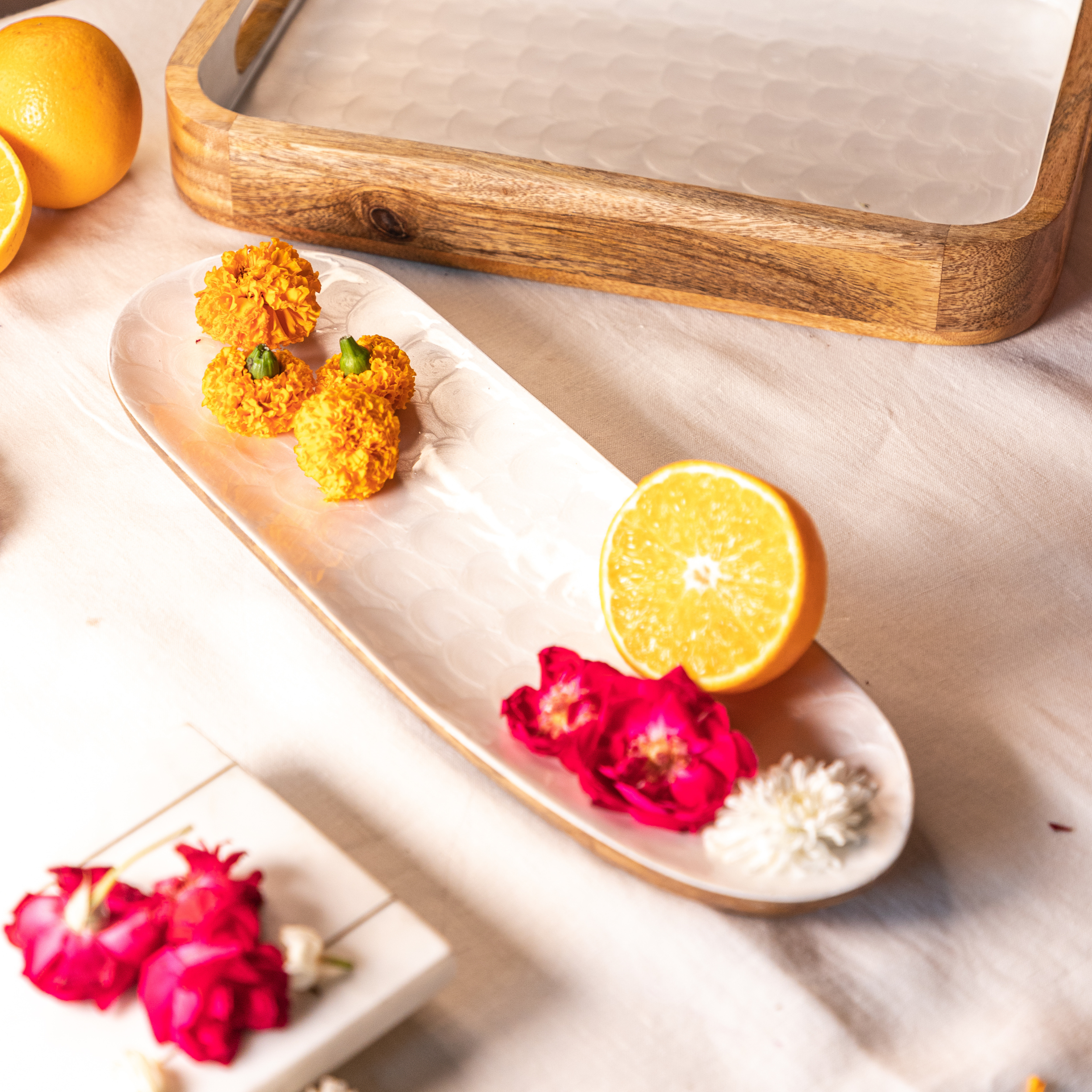 Enamel Snack Platter