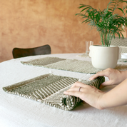 Handwoven Reversible Table Mat