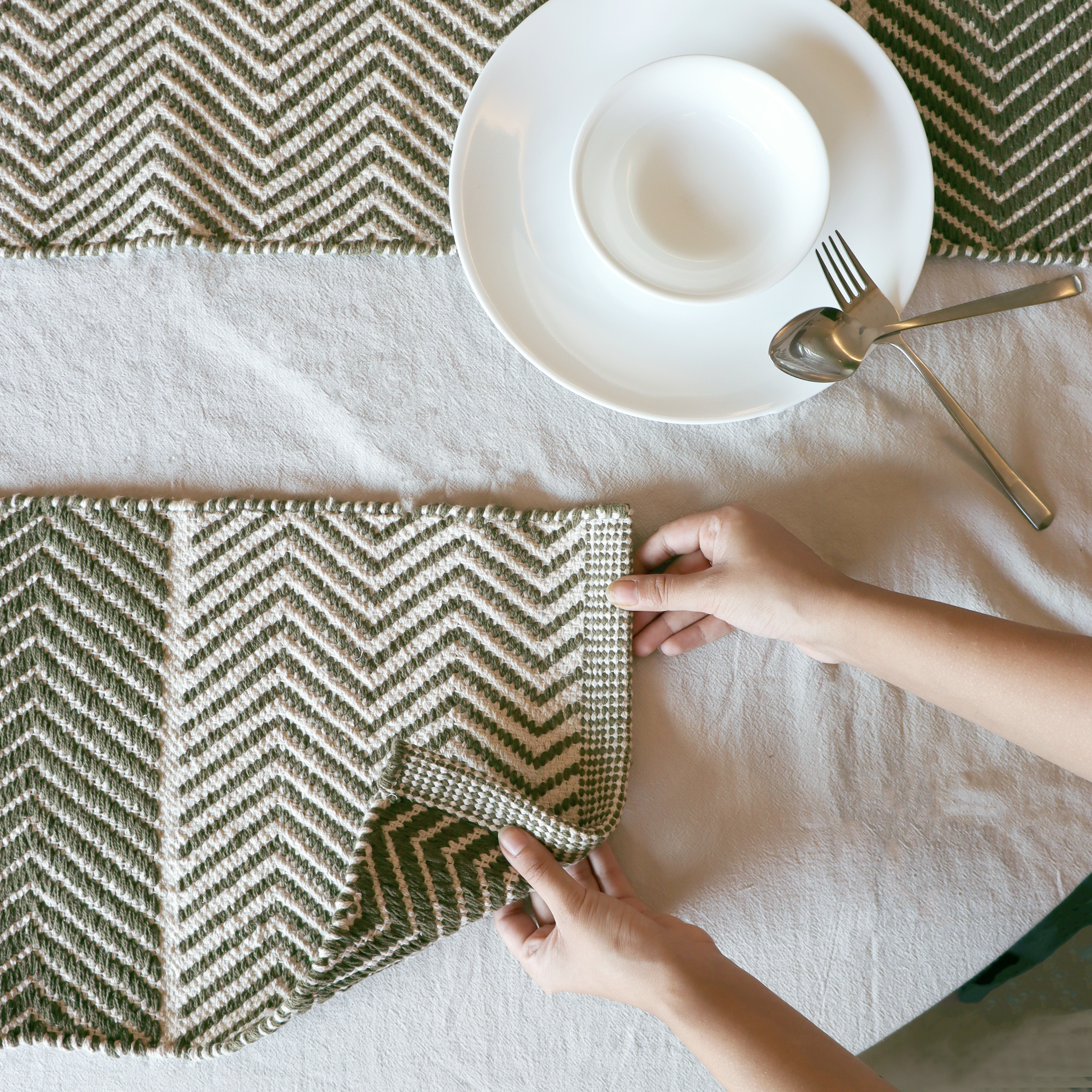 Handwoven Reversible Table Mat