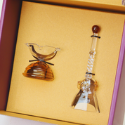 Short Diya Gift Set - Short Diya and Ringing bell