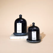 Slate Grey Glass Dome Candles