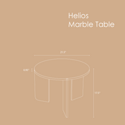 Helios Marble Table