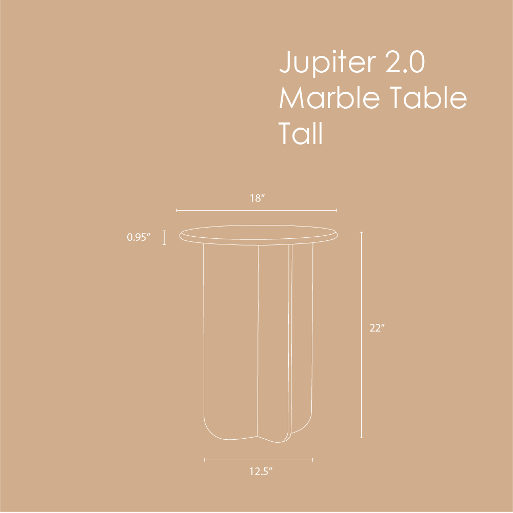 Jupiter Marble Table