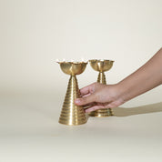 Tall lighting Brass Diya