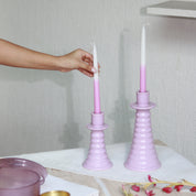 Ombre Candles and Coil Holder Set