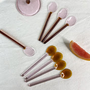 Glass Stirring Spoons Set