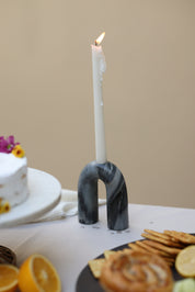 Grey Candle Holder Atheeva Designs 