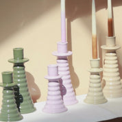 Ceramic Coil Candle Holder